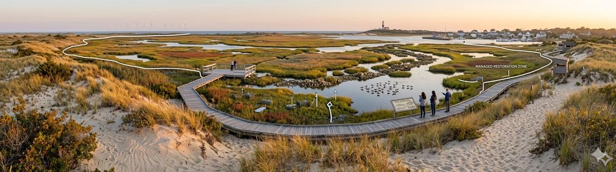 Coastal wetlands and waterways of the New York region