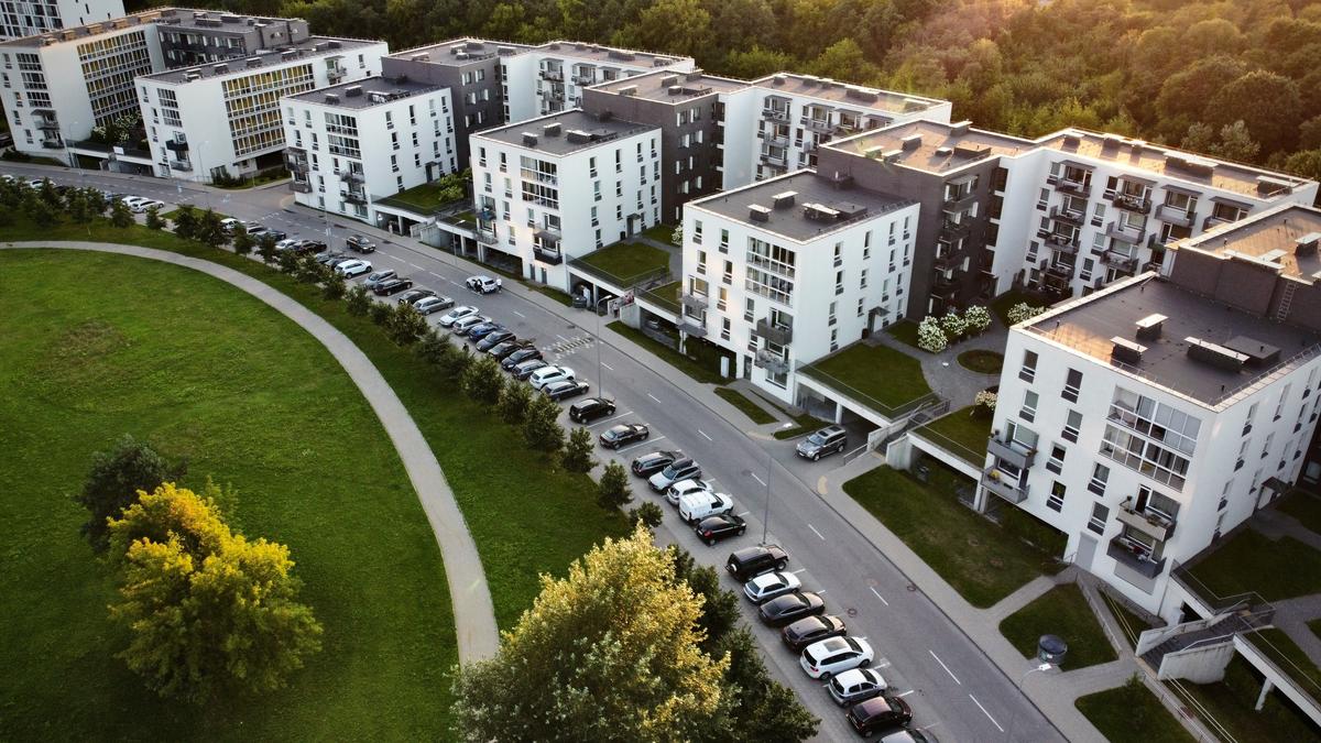 Modern Condominium Complex